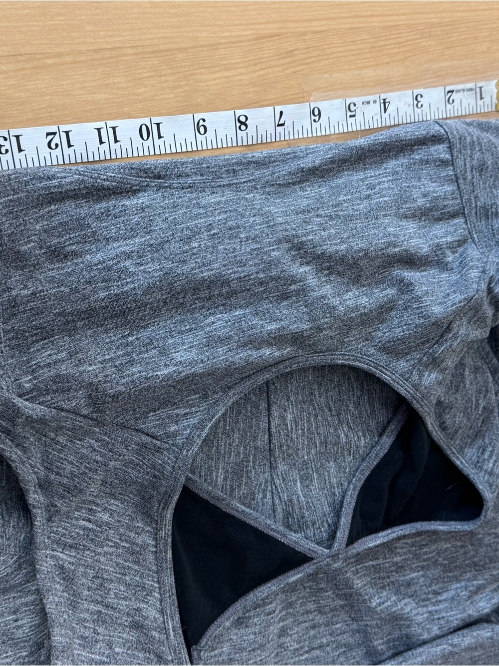Prana Womens Athletic Dress Heathered Gray Sleeveless Built In Bra M Outdoors - Picture 6 of 8